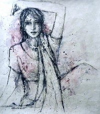 Moazzam Ali, 20 x 24 Inch, Water Color on Paper, Figurative Painting, AC-MOZ-036